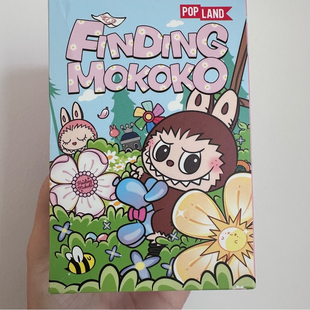 POP LAND Finding Mokoko Kids Action Figure - Pink, Blue, Green